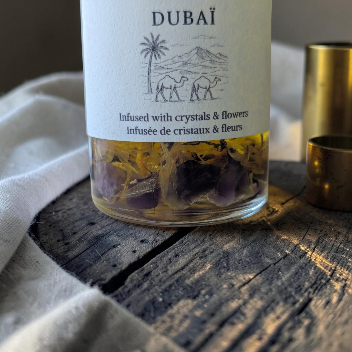 Huile corps Dubaï