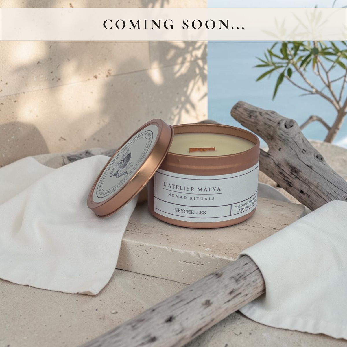 Seychelles Candle
